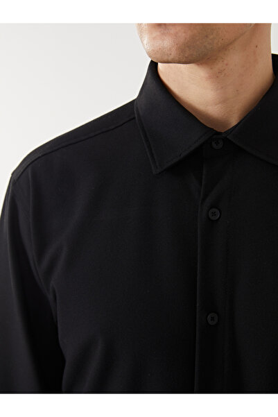 LC Waikiki Ανδρικό μακρυμάνικο πουκάμισο με άνετη εφαρμογή