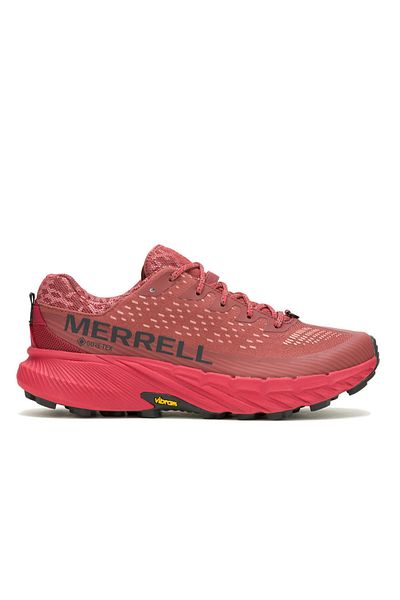 Merrell حذاء الجري Agility Peak 5 Gtx للرجال باللون الأحمر