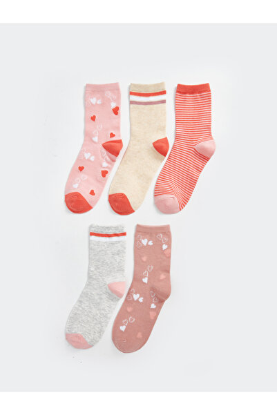 LC Waikiki Шарени чорапи за момиче - Опаковка от 5 бр