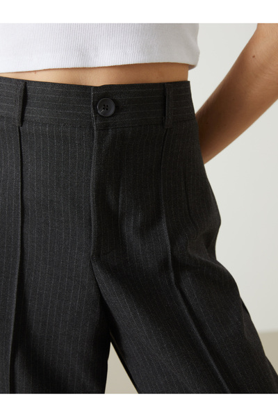 LC Waikiki Narrow Fit Striped Women's Trousers