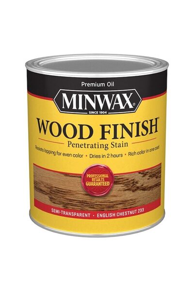 Minwax صبغة الخشب – كستناء إنجليزي |   اللون: يعتمد على التوفر |   يوفر غنياً...