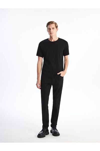 LC Waikiki Tricou bărbătesc din bumbac pieptănat cu gât crew