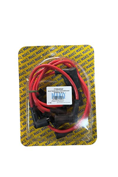 MAKQ SLX KAR. BUJİ KABLOSU PERFORMANS (KIRMIZI) 7MM 7706494