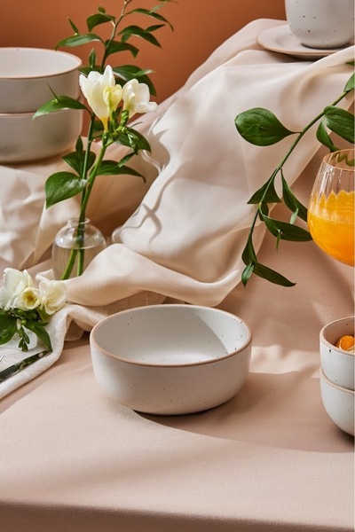 Karaca Chicago Dot Reagent Bowl 15 Cm