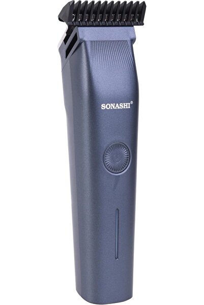 sonashi 6-in-1 Rechargeable Hair Clipper Set - Trimmer/Shaver/Nose Trimmer Stainless Steel