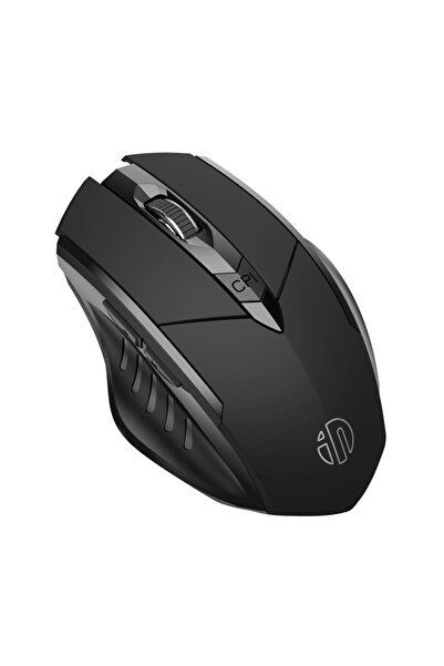 INPHIC Pm6 Kablosuz Fare, Şarj Edilebilir Sessiz Kullanım 2.4g 500 Mah Usb Mouse Siyah