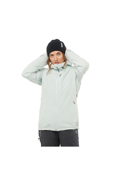 Salomon Highland Women's Blue Ski Jacket Women's Ski Jacket Lc2354000