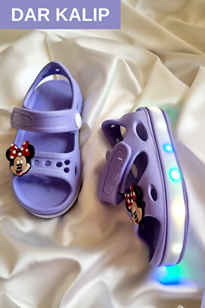 Akınal Bella E274 Model Lighted Children's Sandals