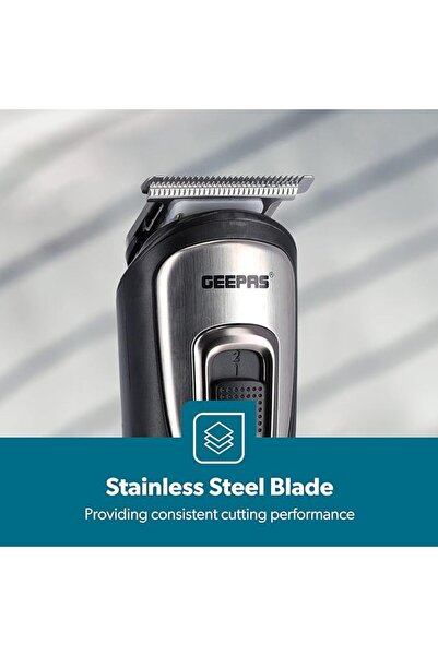 Geepas GTR8300,Geepas rechargeble Trimmer, BLACK,