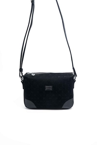 Silver Polo Silver & Polo Black - Black Sp784 Geantă crossbody pentru femei