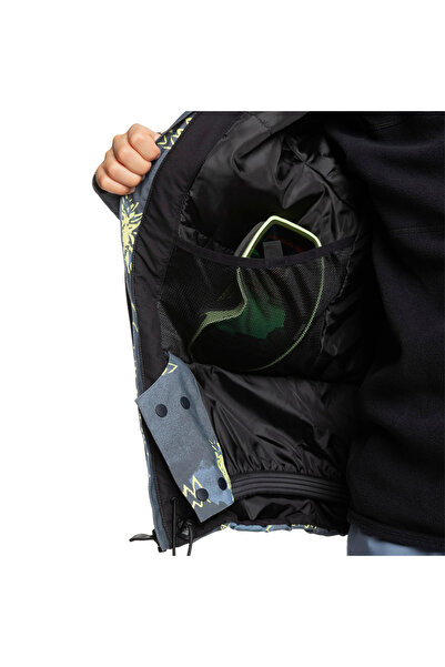Quiksilver Mission Printed 4-16 Years Ski/Snowboard Mont-Eqbtj03199