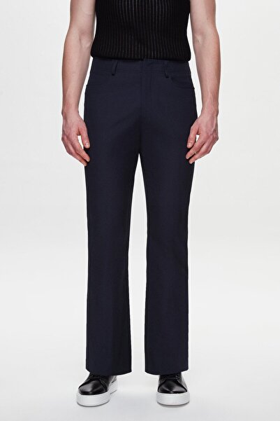 Tween Relaxed Fit Lacivert Chino Pantolon