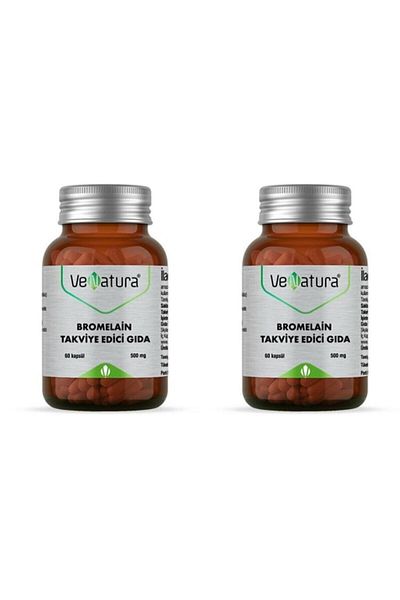 VeNatura Bromelain - 60 Capsules 2 Pack