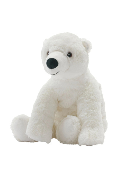 IKEA Polar Bear Plush Toy, Snutting Soft Toy, White, 29 cm