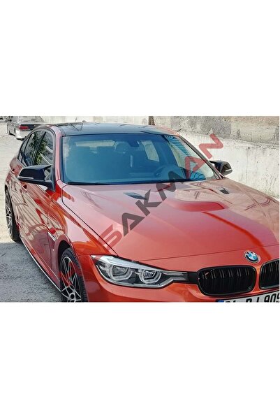 BoostZone Bmw F30 Tırnaklı M3 Batman Yarasa Ayna Kapağı Piona Black 2012 2013 2014 2015 2016 2017 2018 Uyumlu