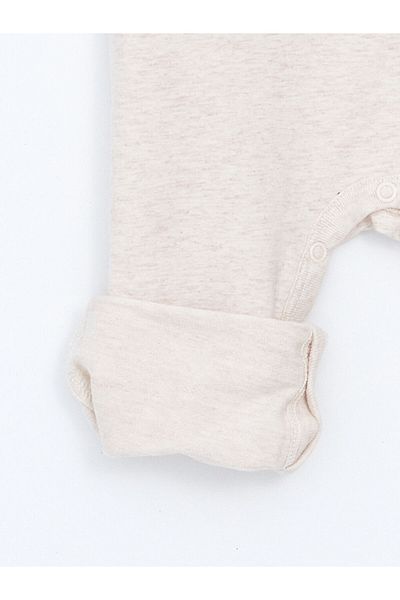 LC Waikiki New Season Crew Neck Printed Baby Boy Jumpsuit - S50939Z1