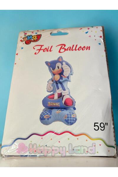 Happyland Happylad Giant Size Sonic Boom - 59 Inch Durable Puffer Foil Balloon