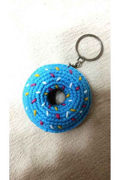 Donut Amigurumi Anahtarlık
