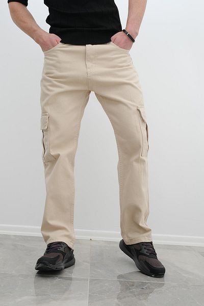 Oksit Παντελόνι Cargo Jeans Cio 1250 Commando Baggy Fit