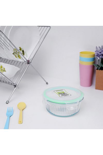 ROYALFORD Rf9821 400ml Airtight Glass Container Reusable