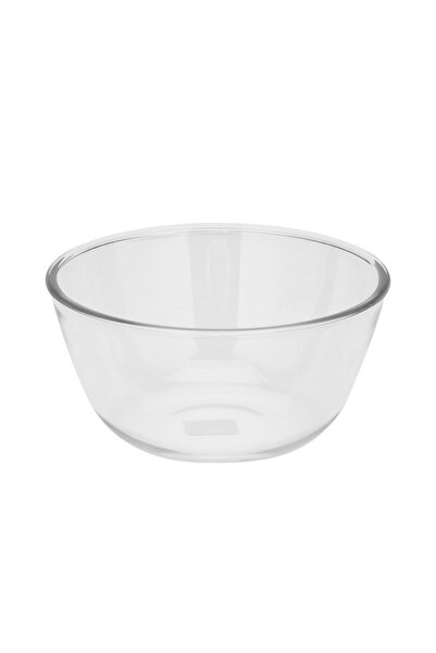ROYALFORD Glass Mixing Bowl 500ML, Transparent Mixing and Serving Bowl