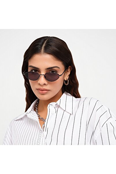 BlackOut HUSH-HUSH By Eyewa - Women Sunglasses - Geometric Sunglasses