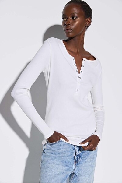 No Matter What Langärmelige Bluse