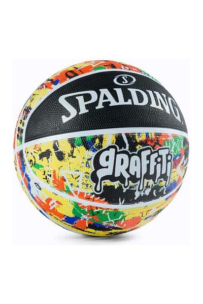 SPALDING United Sports Unisex - Adult Graffiti Sz7 Ball, Rainbow, 7