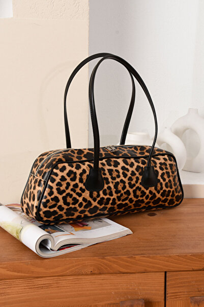 ESTUTE Geantă mare de umăr cu design elegant pentru femei