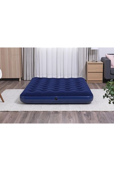 BESTWAY Aeroluxe Airbed (Full) With Sidewinder- Ac Air Pump 1.91M X 1.37M X 22Cm 26-67287