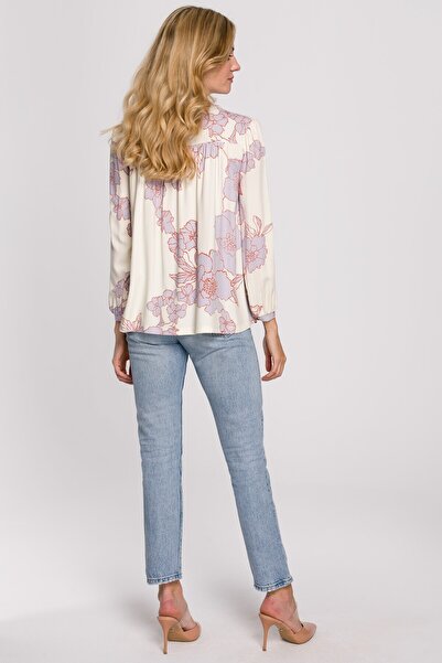 Makover Blouse with puffed sleeves