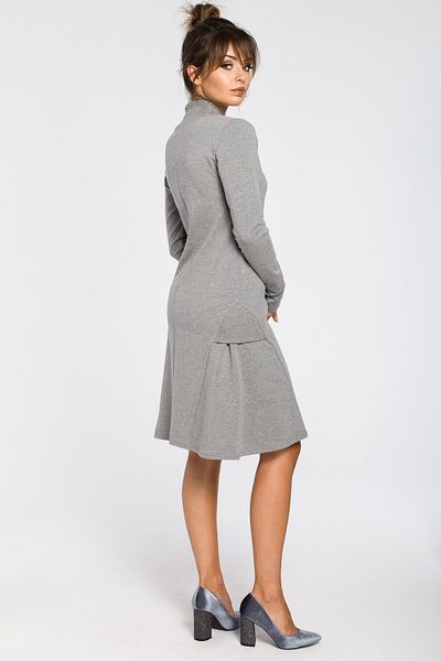 BEWEAR Dress with wedges and ribbed inserts