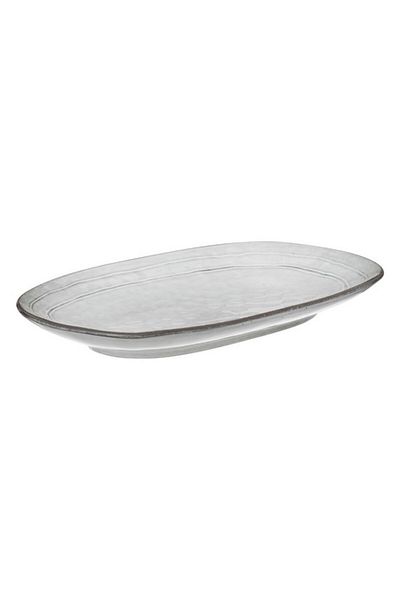 Secret de Gourmet طبق تقديم بتصميم أنيق على شكل زهرة 37 × 21 سم