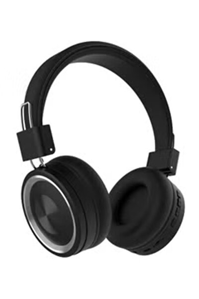 Primo Plus سماعات رأس لاسلكية SD-1002 فوق الأذن باللون الأسود