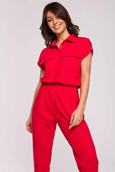 BEWEAR Safari jumpsuit with front pockets