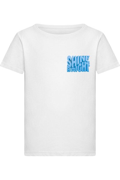 Merchcode Girls Shine Bright Blue -  T-Shirt