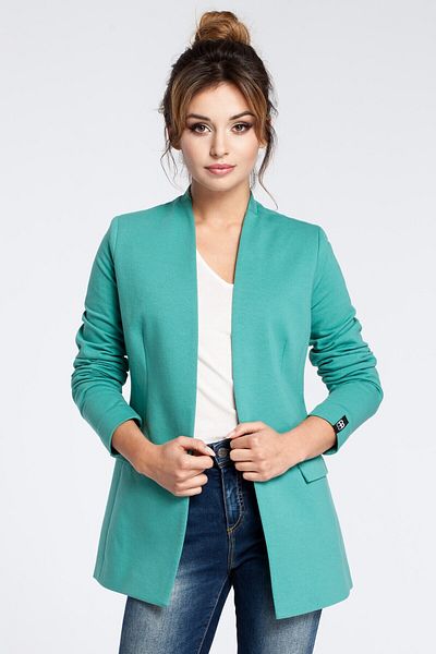 BEWEAR Unbuttoned knitted blazer