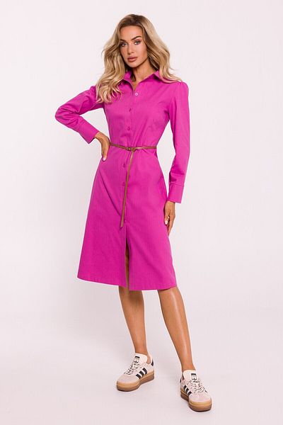 Made of Emotion Shirt-style midi dress