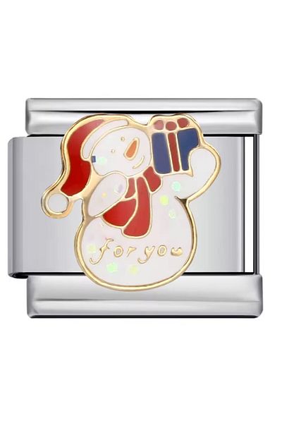 SiestaAccessories Christmas Themed Italian Bracelet Charm