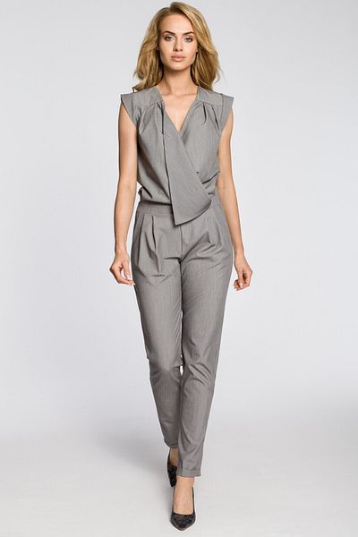 Made of Emotion Sleeveless, draped jumpsuit