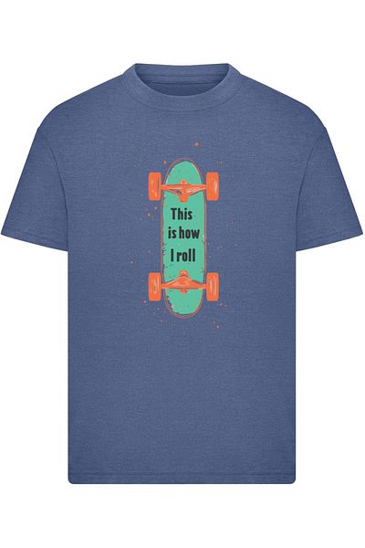 Merchcode Kids I Roll -  Basic T-Shirt