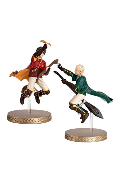 Harry Potter Harry & Draco Quidditch Duo Figurines
