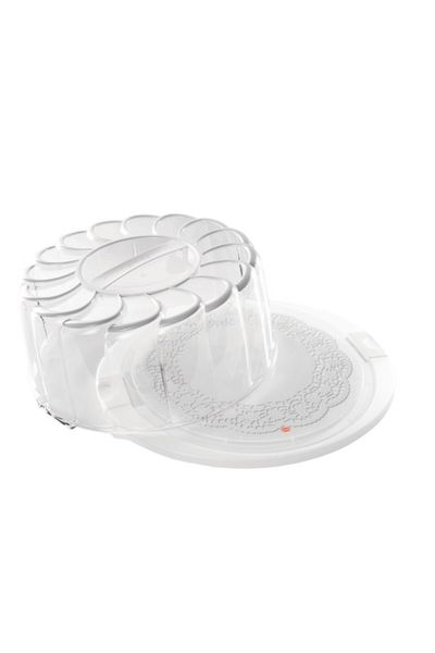 Snips Delice Easy-to-Clean High Quality Sleek Cake Stand with Dome
