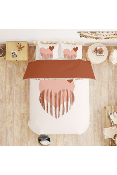 Evmila Ειδικό Σετ Παπλωματοθήκης από Βαμβάκι για την Ημέρα του Αγίου Βαλεντίν...