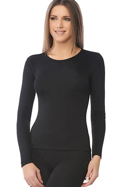 Trade Bazaar Top termic negru pentru femei