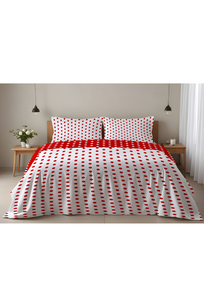 Evmila Ειδικό Σετ Παπλωματοθήκης από Βαμβάκι για την Ημέρα του Αγίου Βαλεντίν...