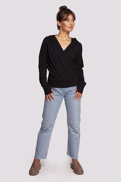 BEWEAR Wrap-style hoodie