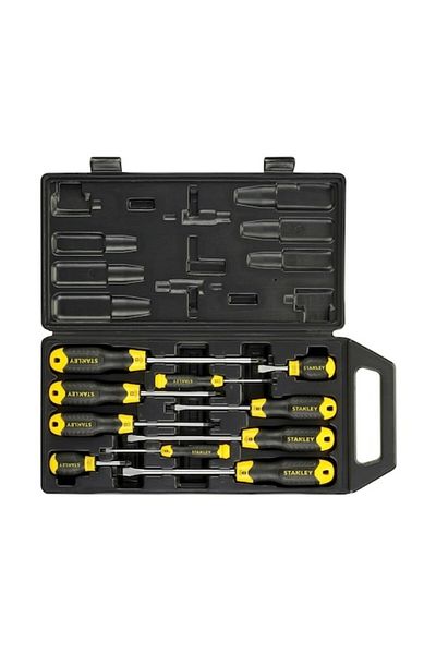Stanley 10-Piece Cushion Grip Phillips Slotted Screwdriver Set