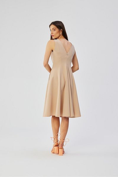 Stylove A sleeveless flared dress