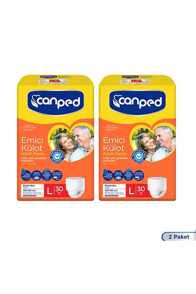 Canped Large Size Large 60 Pieces Absorbent Panties